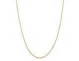 14K Yellow Gold Diamond-Cut Rope Chain Necklace 20 Inches (1.50mm)